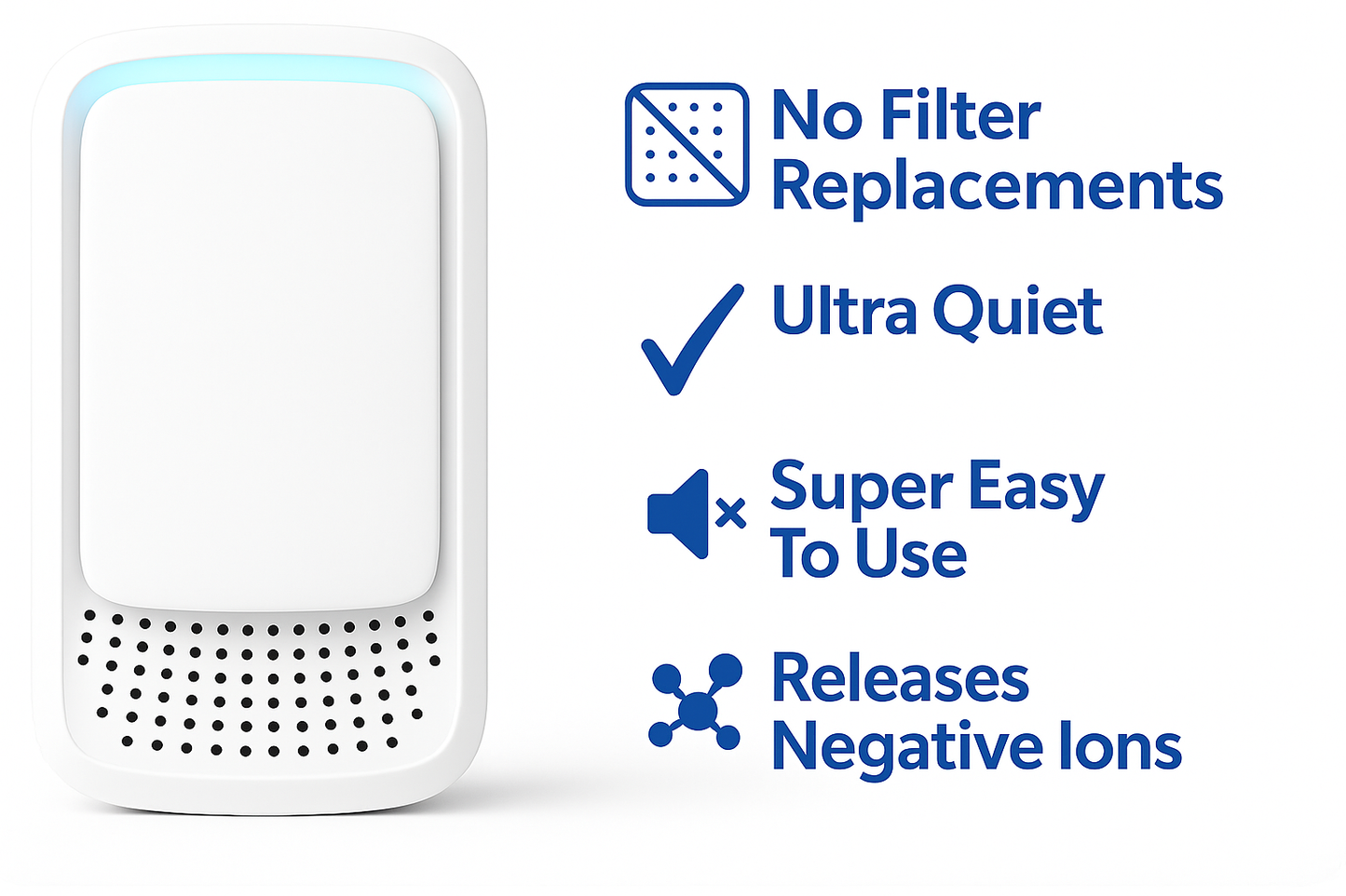 Serava™ Plug-In Air Ionizer